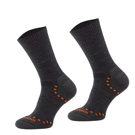 COMODO ALPACA MERINO WOOL LIGHT HIKER SOCKS, GREY COMODO ALPACA MERINO WOOL LIGHT HIKER SOCKS, GREY
